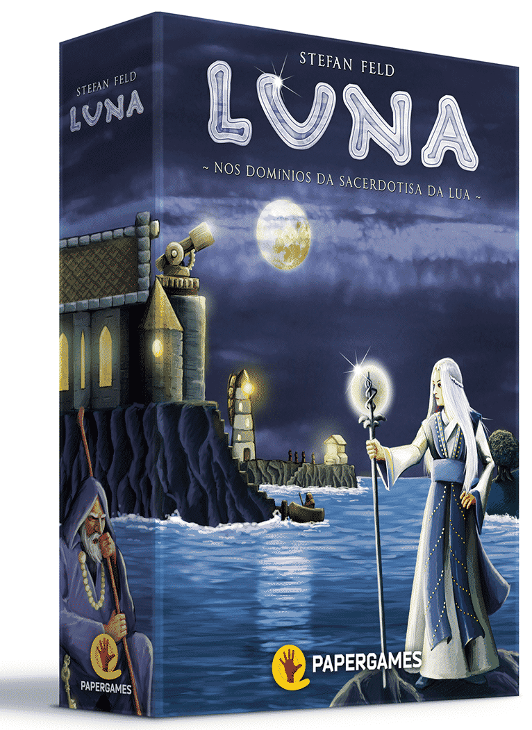 caixa do jogo Luna