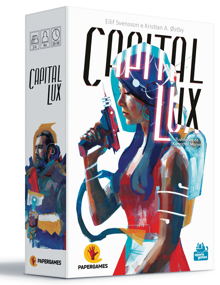 caixa do jogo Capital Lux