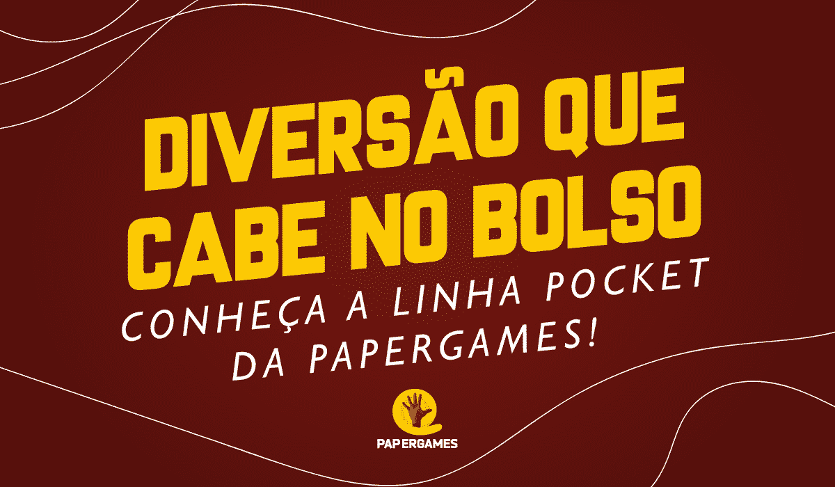 capa do artigo Diversão que cabe no bolso! Conheça a linha Pocket da PaperGames!