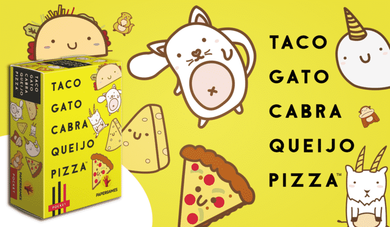Conheça Taco Gato Cabra Queijo Pizza! - PaperGames