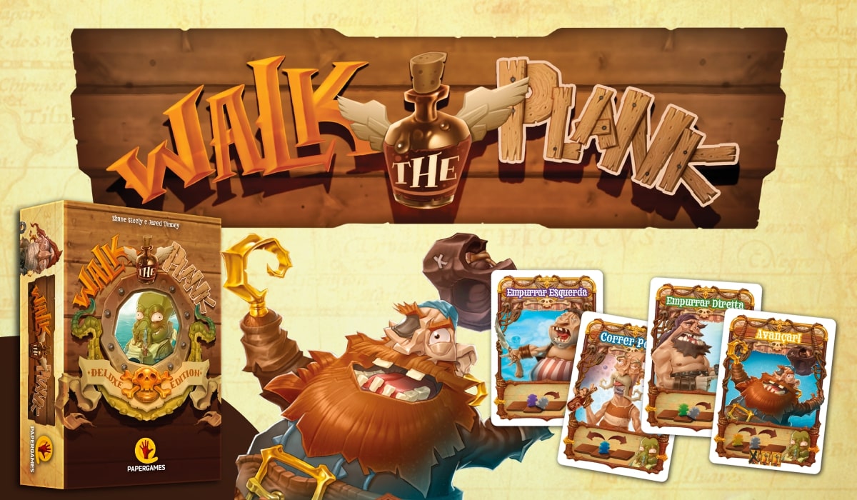 Place Games Walk the Plank Piratas ao Mar Expansão de Jogo de