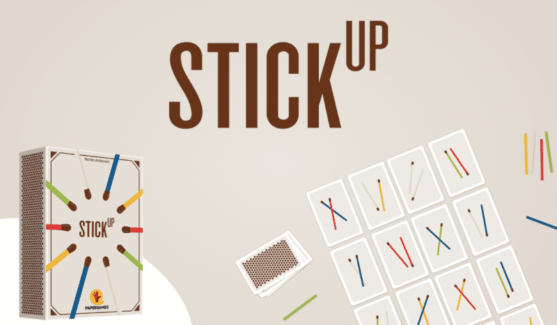 Mais palitos chegando: Conheça StickUp! | PaperGames