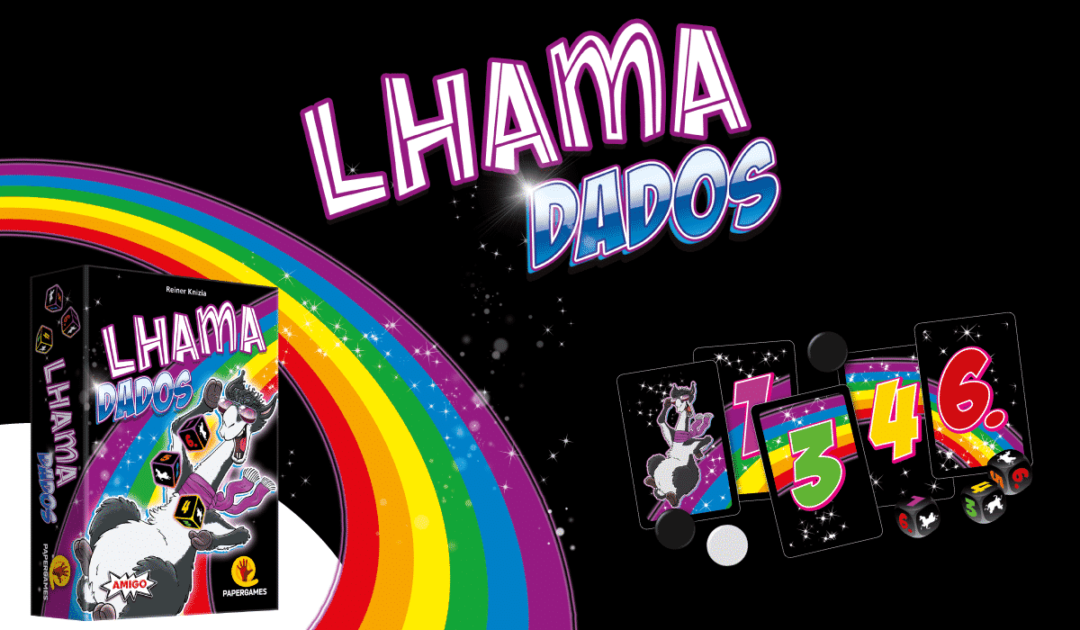 Lhama Dados - Jogo De Tabuleiro - Papergames