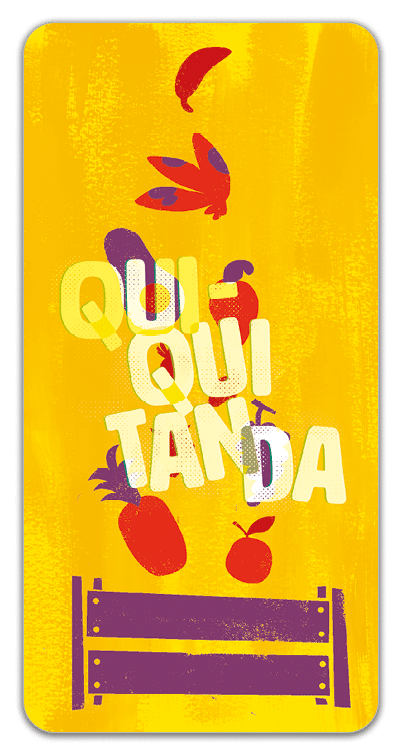 Qui-Quitanda + Micro Box + Carta Promocional Mais Frutas Grátis! -  PaperGames - Jogos de Mesa Modernos - #umjogoemcadamesa